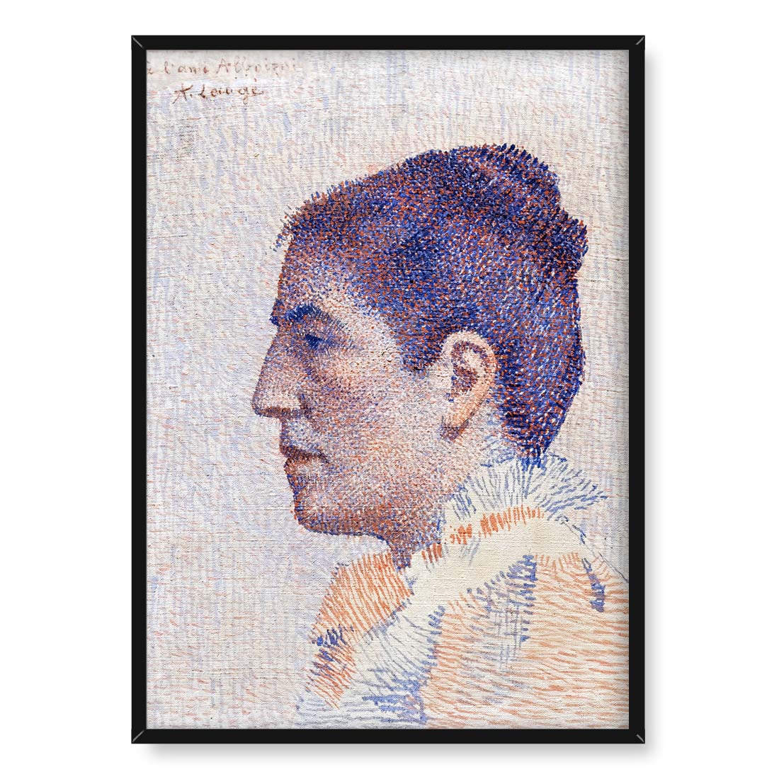 Achille Lauge Portret kobiety 50x70