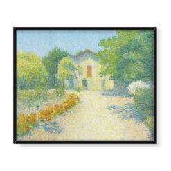 Achille Lauge Skowronek dom artysty w Cailhau 50×40