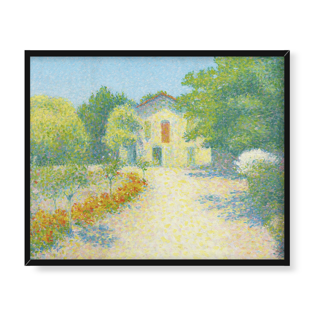 Achille Lauge Skowronek dom artysty w Cailhau 50x40