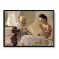 Albert Edelfelt Annie Edelfelt z Fredriką Snygg 70×50