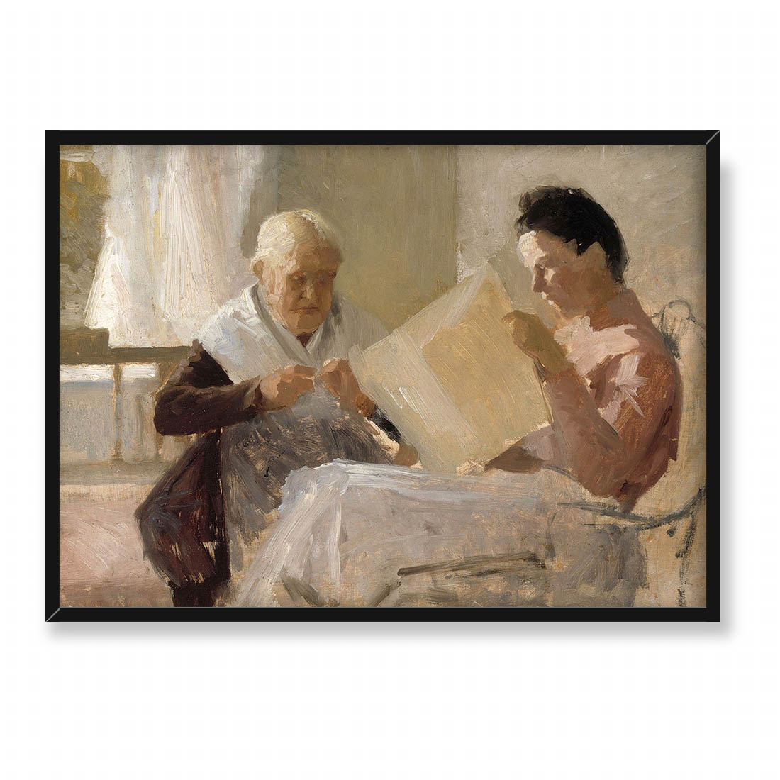 Albert Edelfelt Annie Edelfelt z Fredriką Snygg 70x50