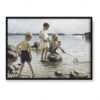 Albert Edelfelt Chłopcy bawiący się na brzegu 70×50 Albert Edelfelt Chłopcy bawiący się na brzegu 70×50