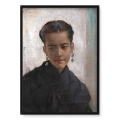 Albert Edelfelt Dziewczyna z Toledo 50×70