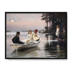 Albert Edelfelt Letni wieczór 40×30