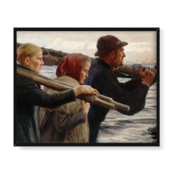 Albert Edelfelt Na zewnętrznym archipelagu 50×40