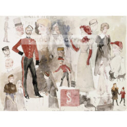 Albert Edelfelt Studia postaci z Anglii — produkt cyfrowy do pobrania