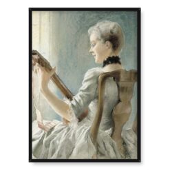 Albert Edelfelt Wiosenna pieśń Dalina 50×70