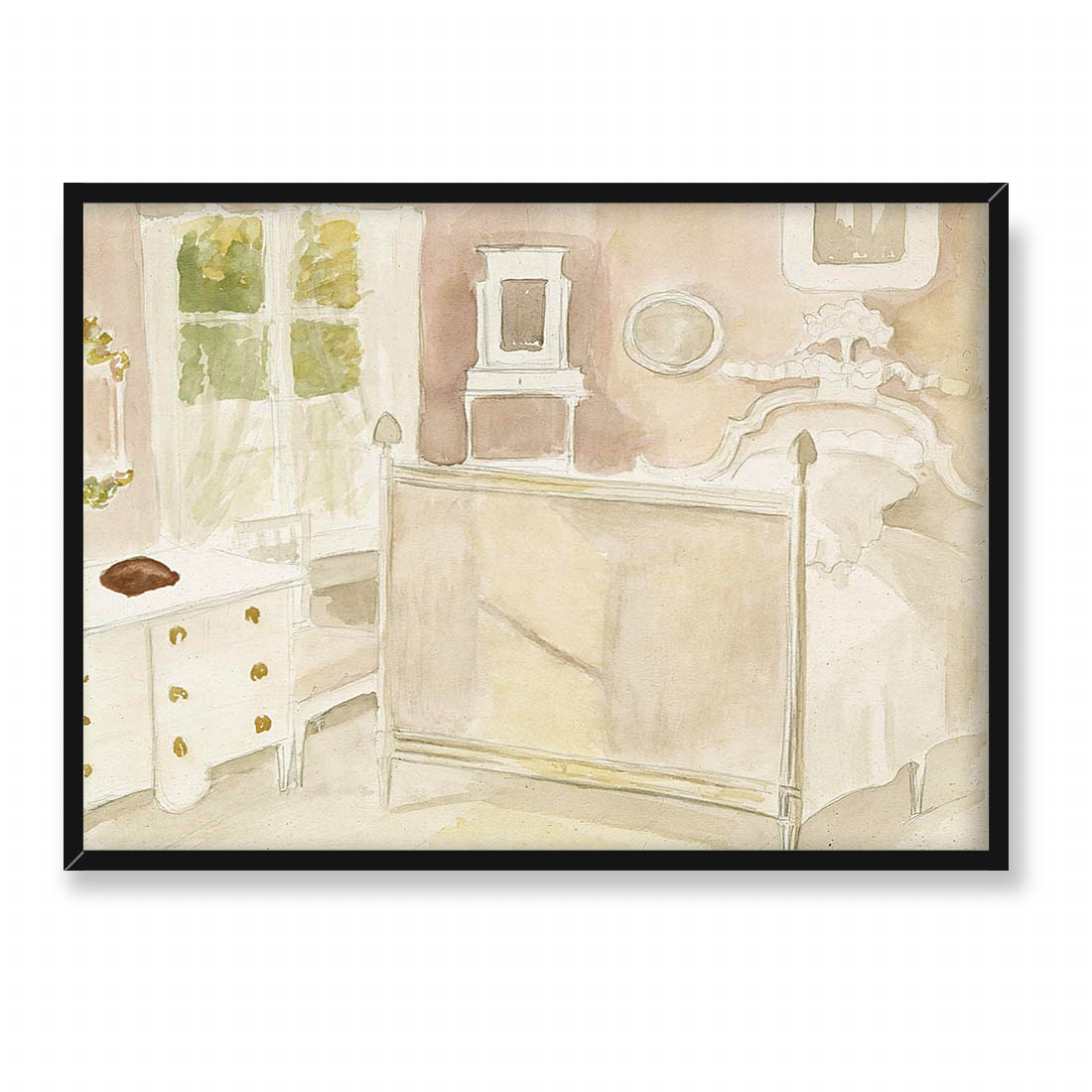 Albert Edelfelt Wnętrze domu artysty 2 70x50