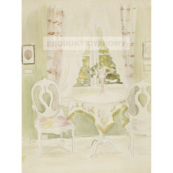 Albert Edelfelt Wnętrze domu artysty — produkt cyfrowy do pobrania