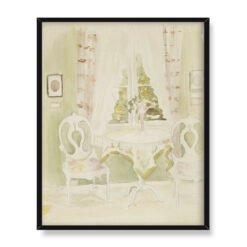 Albert Edelfelt Wnętrze domu artysty 40×50