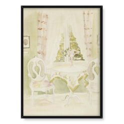 Albert Edelfelt Wnętrze domu artysty 50×70