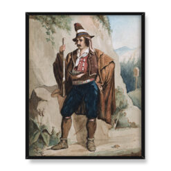 Albert Edelfelt Włoski rozbójnik 40×50