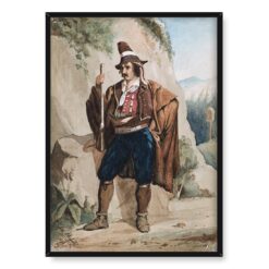 Albert Edelfelt Włoski rozbójnik 50×70