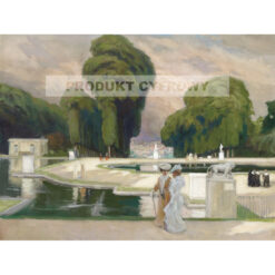 Albert Edelfelt Z parku Saint-Cloud w Paryżu — produkt cyfrowy do pobrania