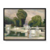 Albert Edelfelt Z parku Saint-Cloud w Paryżu 40×30 w RAMIE Albert Edelfelt Z parku Saint-Cloud w Paryżu 40×30 w RAMIE