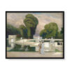 Albert Edelfelt Z parku Saint-Cloud w Paryżu 50×40 w RAMIE Albert Edelfelt Z parku Saint-Cloud w Paryżu 50×40 w RAMIE