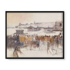 Albert Edelfelt Z Południowego Portu 50×40