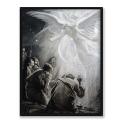 Albert Edelfelt Zwiastowanie pasterzom 30×40