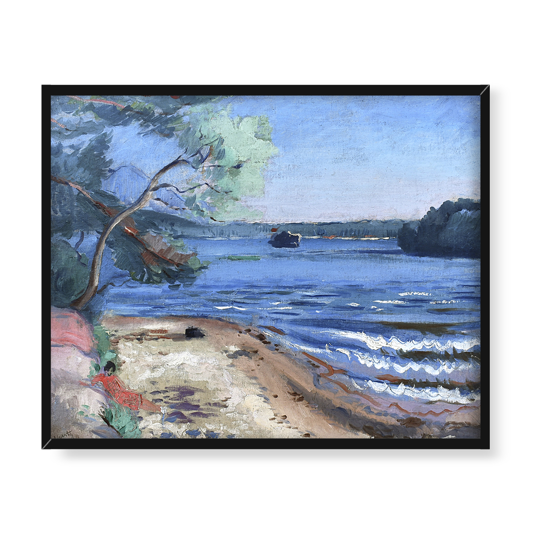 Alfred Justitz Jezioro Macha 50x40