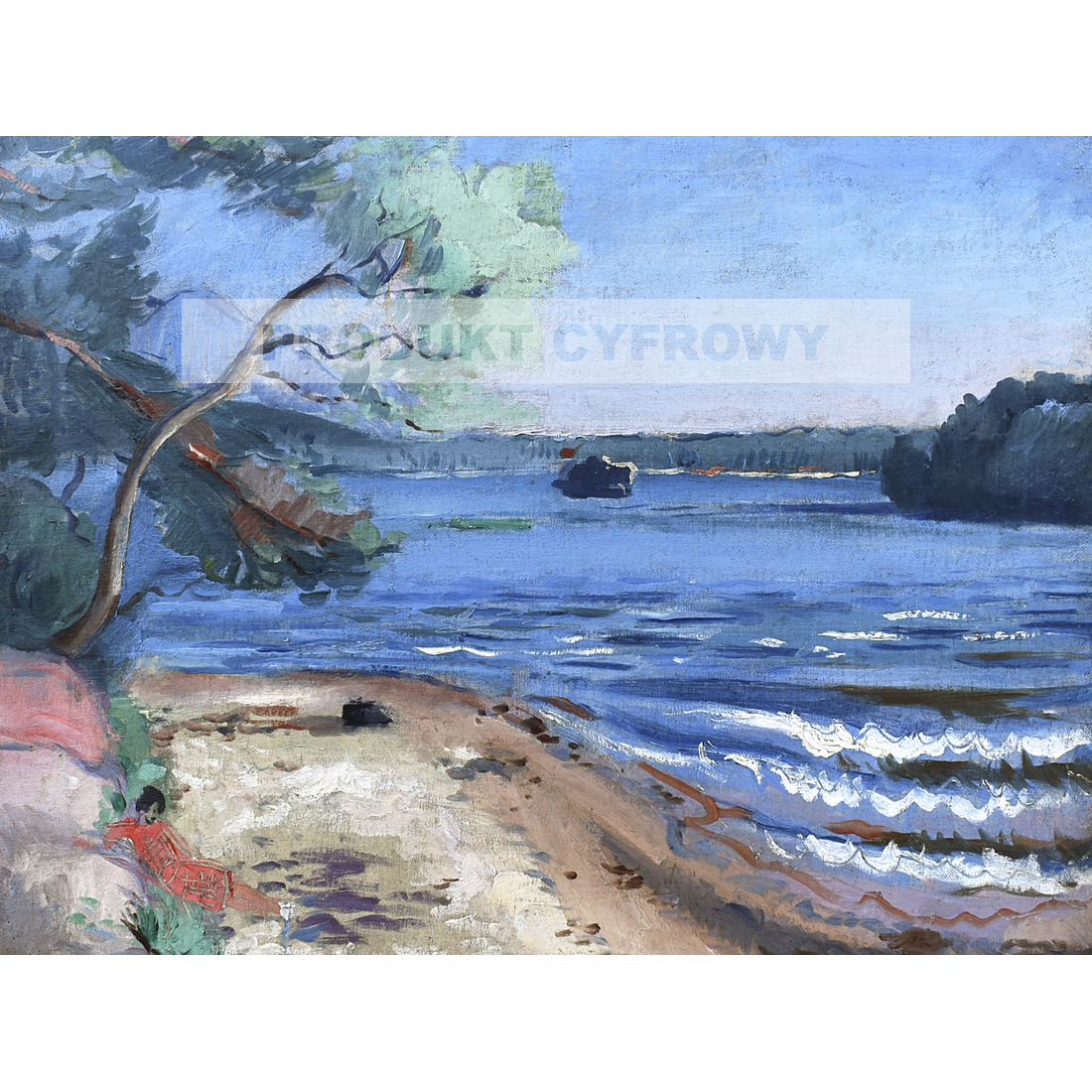 Alfred Justitz Jezioro Macha — produkt cyfrowy do pobrania