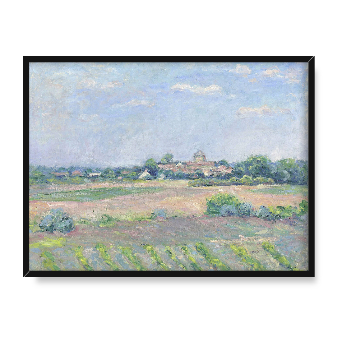 Blanche Hoschede Monet Łąka w pobliżu Saint-Vincent-sur-Jard 40x30