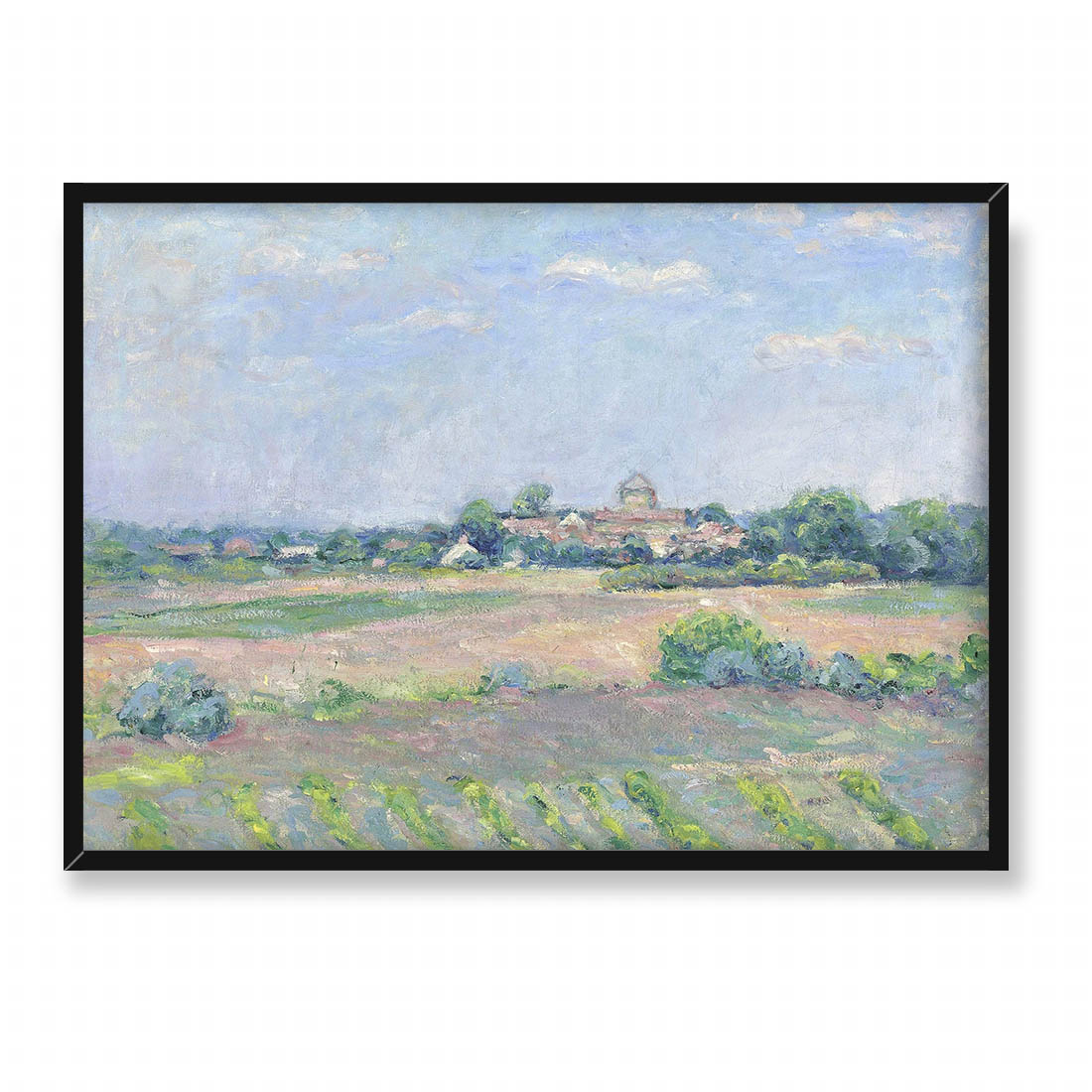 Blanche Hoschede Monet Łąka w pobliżu Saint-Vincent-sur-Jard 70x50