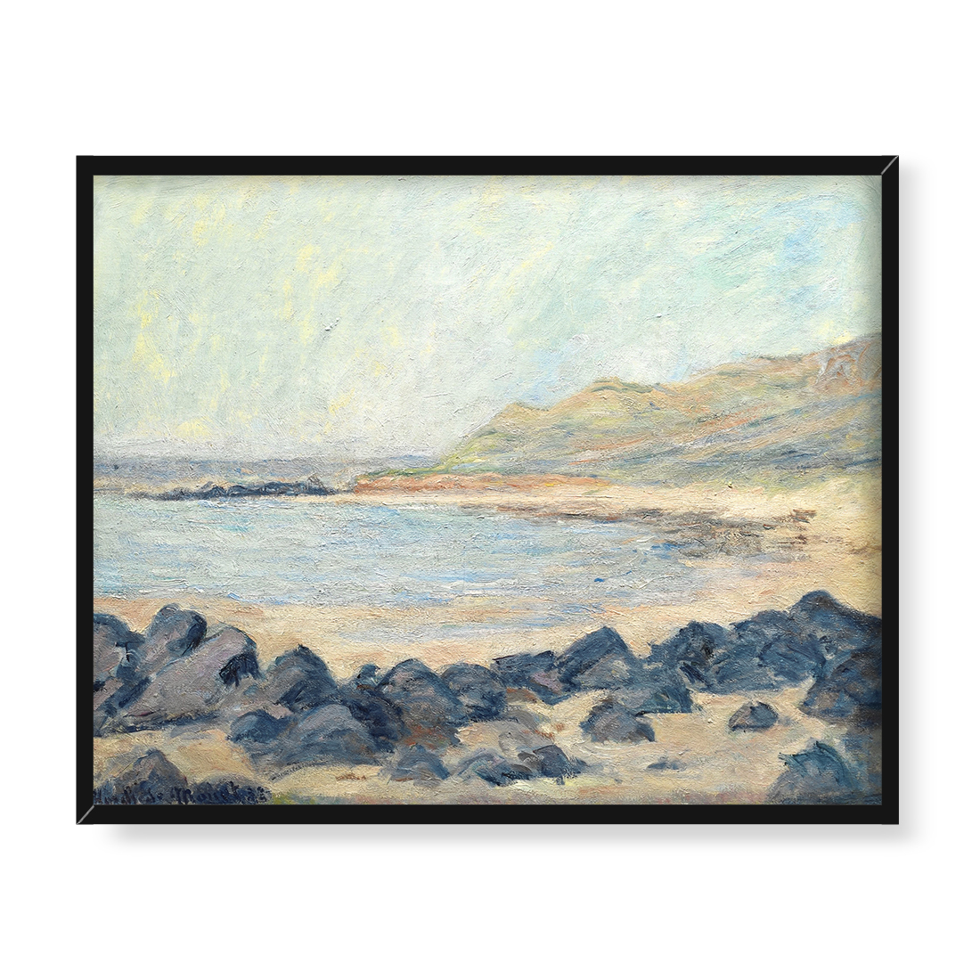 Blanche Hoschede Monet Brzeg morza 50x40
