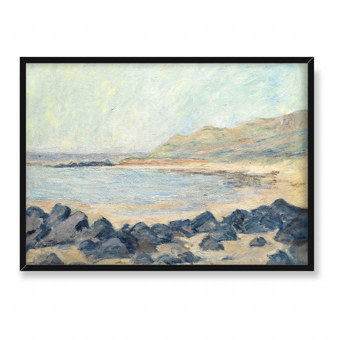 Blanche Hoschede Monet Brzeg morza 70x50