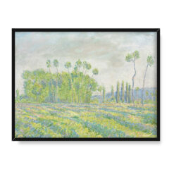 Blanche Hoschede Monet Giverny Topole w Ajoux 40×30