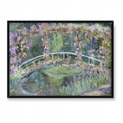Blanche Hoschede Monet Most japoński 70×50