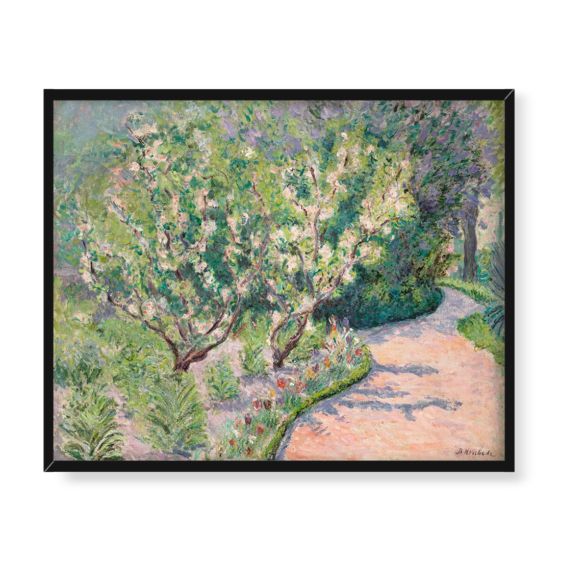 Blanche Hoschede Monet Ogród artysty 50x40