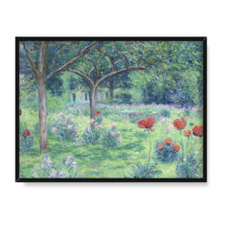 Blanche Hoschede Monet Ogród Moneta w Giverny 40×30