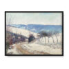 Blanche Hoschedé Monet Paysage effet de neige, le Val près de Giverny kopia 40×30 Blanche Hoschedé Monet Paysage effet de neige, le Val près de Giverny kopia 40×30