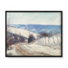 Blanche Hoschedé Monet Paysage effet de neige, le Val près de Giverny kopia 50×40 w RAMIE Blanche Hoschedé Monet Paysage effet de neige, le Val près de Giverny kopia 50×40 w RAMIE