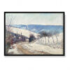 Blanche Hoschedé Monet Paysage effet de neige, le Val près de Giverny kopia 70×50 Blanche Hoschedé Monet Paysage effet de neige, le Val près de Giverny kopia 70×50