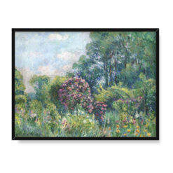 Blanche Hoschede Monet Różanka w Giverny 40×30