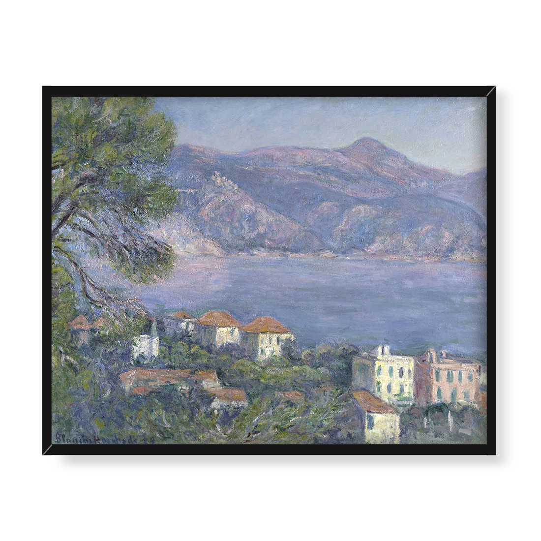 Blanche Hoschede Monet Saint-Jean Cap Ferrat 50x40