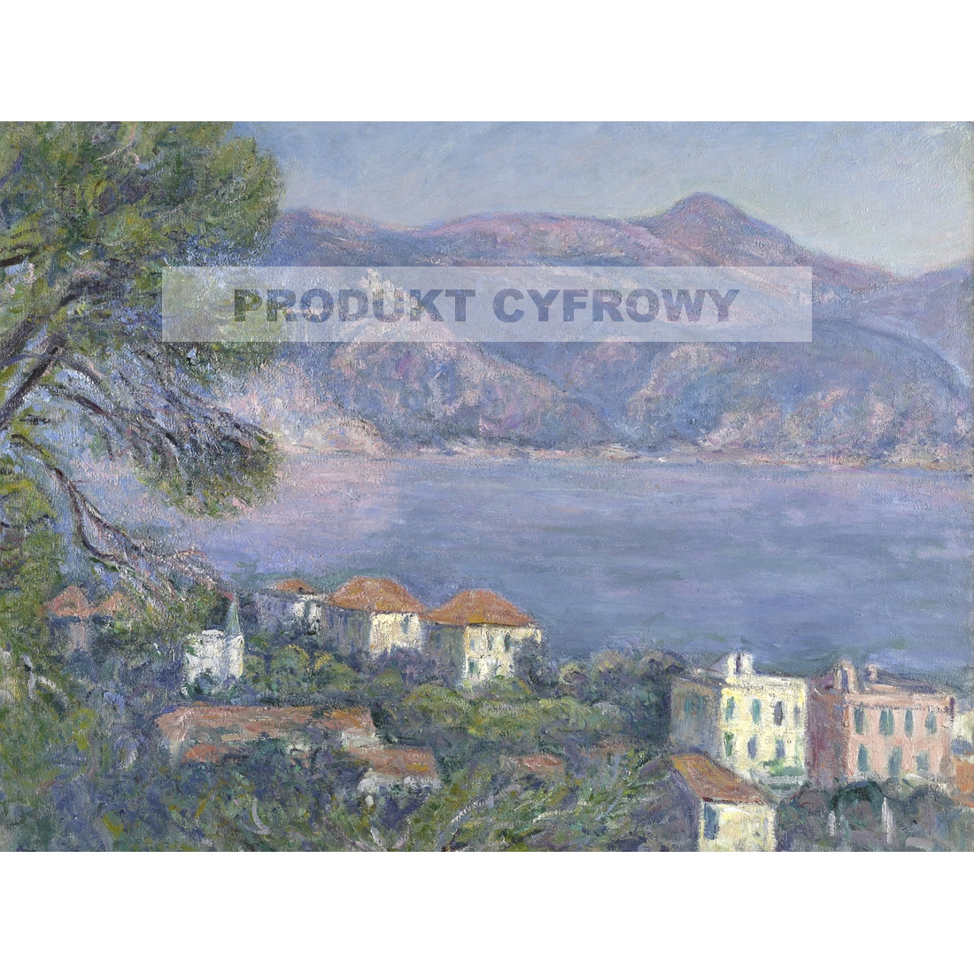 Blanche Hoschede Monet Saint-Jean Cap Ferrat — produkt cyfrowy do pobrania