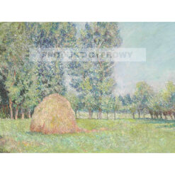 Blanche Hoschede Monet Stóg na równinach Ajoux Giverny — produkt cyfrowy do pobrania