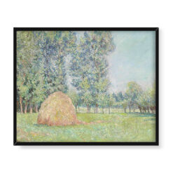 Blanche Hoschede Monet Stóg na równinach Ajoux Giverny 50×40