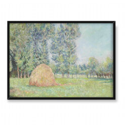 Blanche Hoschede Monet Stóg na równinach Ajoux Giverny 70×50