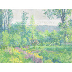 Blanche Hoschede Monet Zakątek ogrodu Moneta w Giverny — produkt cyfrowy do pobrania
