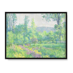 Blanche Hoschede Monet Zakątek ogrodu Moneta w Giverny 40×30 w RAMIE