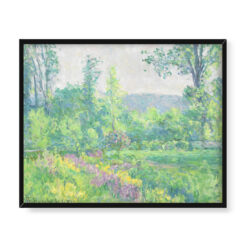 Blanche Hoschede Monet Zakątek ogrodu Moneta w Giverny 50×40