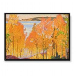 Fritz Lindstrom Jesienne kolory motyw z Racken 70×50