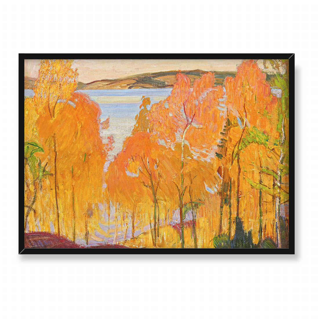 Fritz Lindstrom Jesienne kolory motyw z Racken 70x50