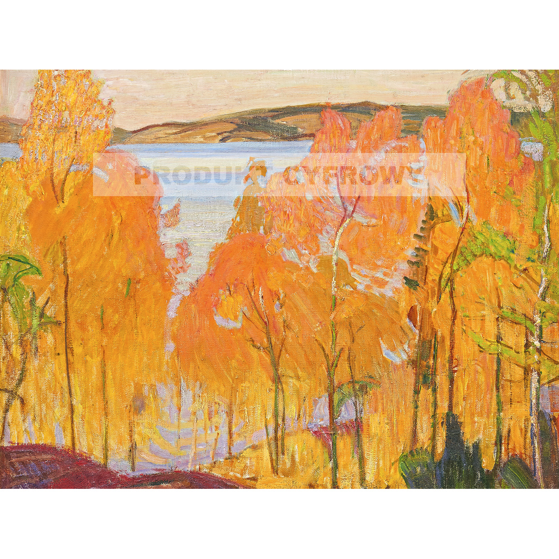 Fritz Lindstrom Jesienne kolory motyw z Racken — produkt cyfrowy do pobrania
