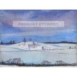 Fritz Lindstrom Zimowe światło księżyca — produkt cyfrowy do pobrania