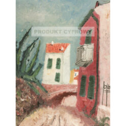 Georges Kars Droga z agawą i domami — produkt cyfrowy do pobrania