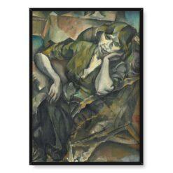 Georges Kars Kobieta w fotelu 50×70